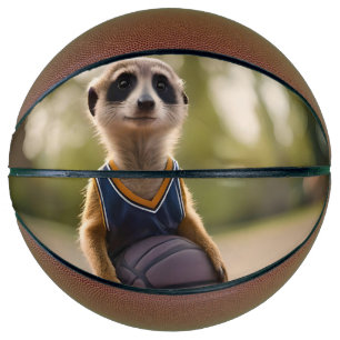 Baby Meerkat Basketball Player,