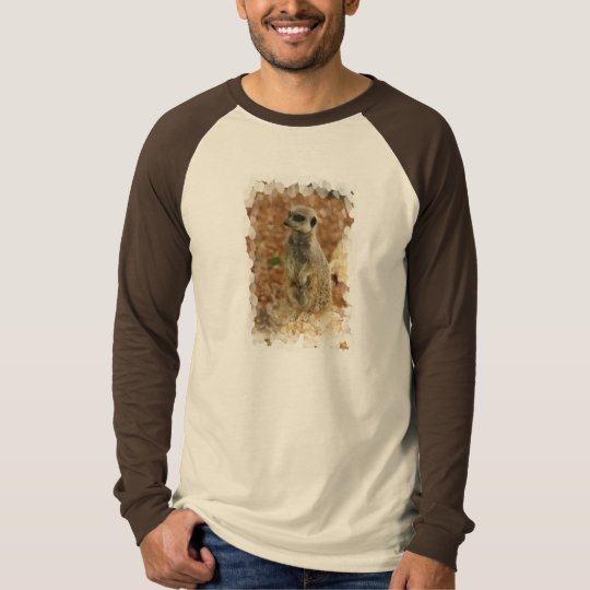 Baby Meerkat Men's Long Sleeve T-Shirt