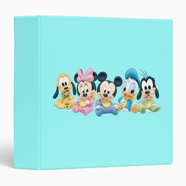 Baby Mickey & Friends Binder (Front/Spine)