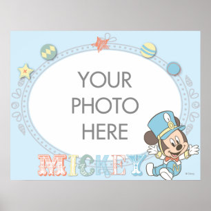 Baby Mickey Mouse Customizable Poster