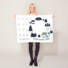 Baby Milestone Blanket | Adventure Awaits