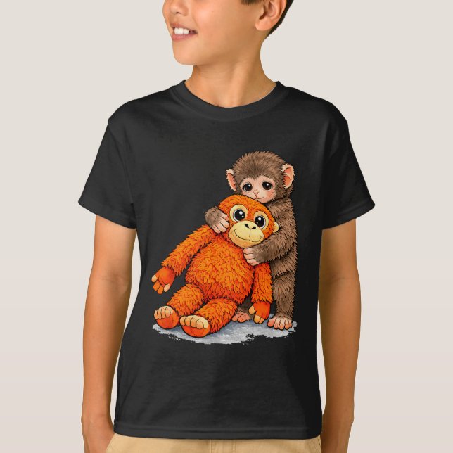 Baby monkey punch meme  T-Shirt (Front)