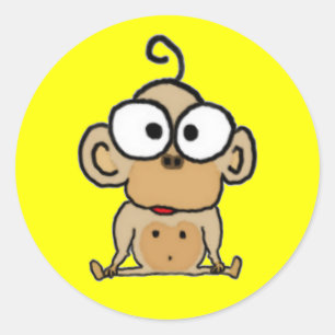 Baby Monkey Stickers