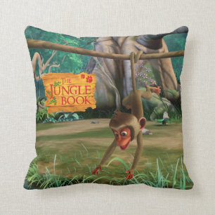 Baby Monkey Throw Pillow