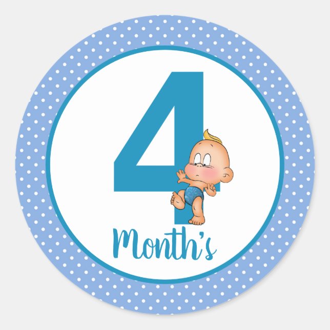 Baby Month Stickers (Front)