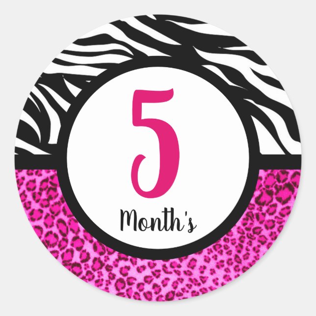 Baby Month Stickers (Front)