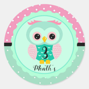 Baby Month Stickers