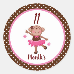 Baby Month Stickers