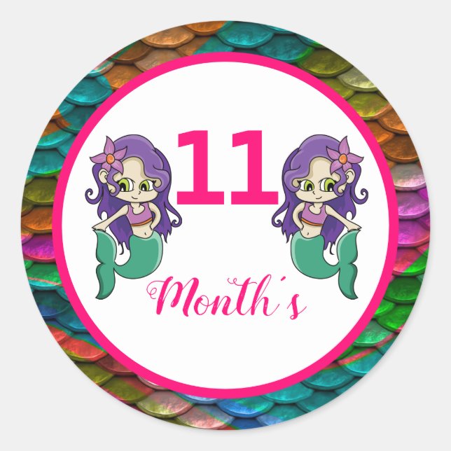 Baby Month Stickers (Front)