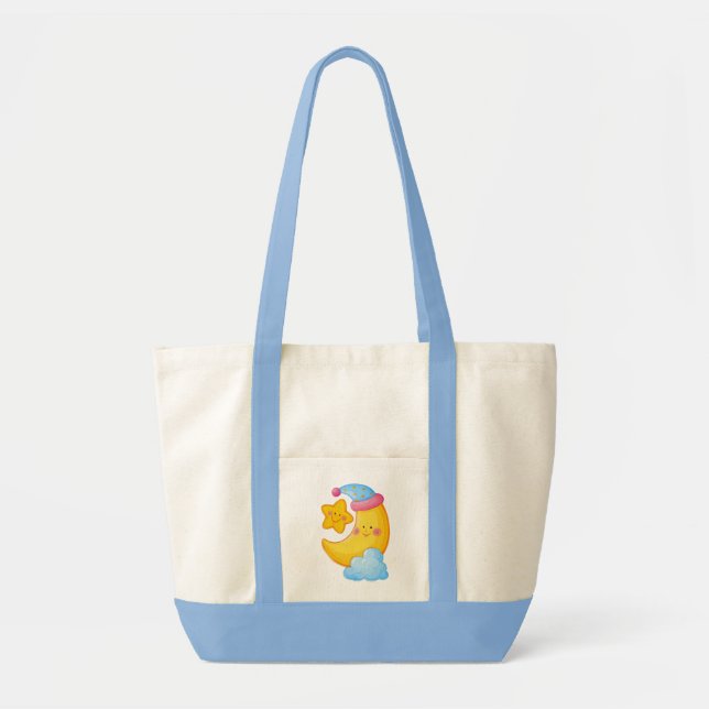 Baby Moon tote bag (Front)