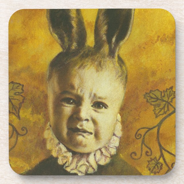 Baby Mutant Bunny Coaster (Front)