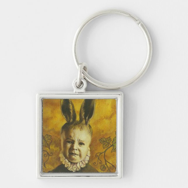 Baby Mutant Bunny Premier Keychain (Front)