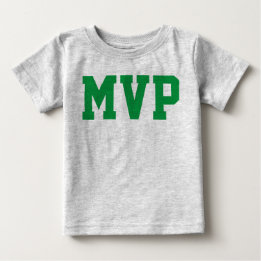Baby MVP Football Jersey Bodysuit (Front Only)