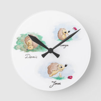 Baby Nap Round Clock
