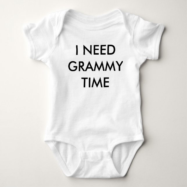 Baby   needs  Grammy Bodysuit (Front)