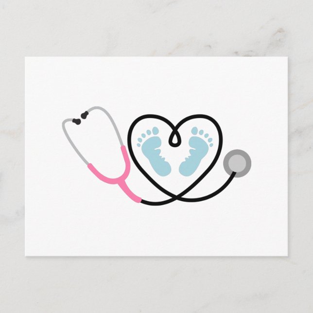 Baby Nurse Postcard (Front)