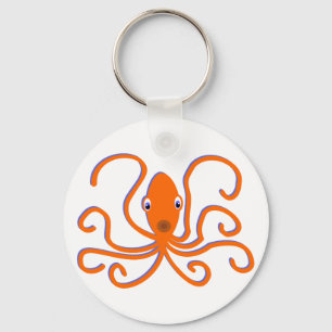 Baby Octopus Keychain