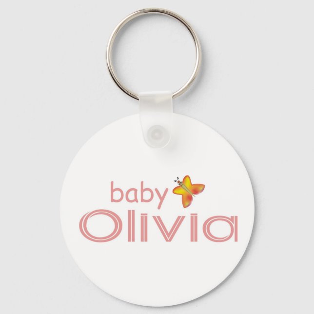 Baby Olivia Keychain (Front)