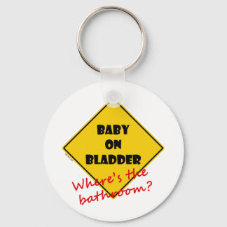 Baby on Bladder Keychain