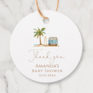 Baby On Board Baby Shower Favour Tags