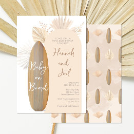 Baby on Board Baby Shower Invitation