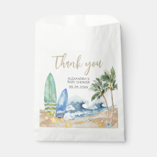 Baby on Board Beach Baby Shower Favour Bag