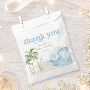 Baby on Board Beach Surf Baby Shower Favour Bag