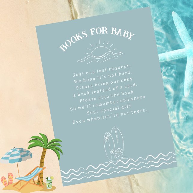 Baby On Board Book Request for Baby Shower Invitation (Creator Uploaded)