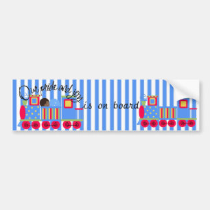 Baby on board bumper sticker