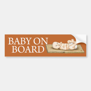 Baby on Board Bumper Sticker