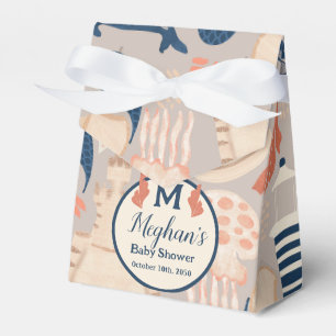 Baby on Board Nautical Baby Shower  Favor Box