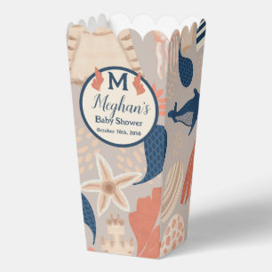 Baby on Board Nautical Baby Shower  Favor Box