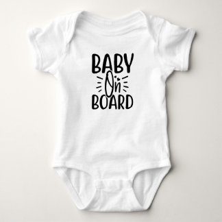 Baby On Board Unisex Bodysuit