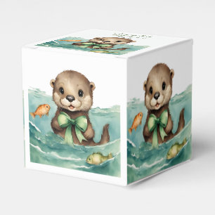 Baby Otter Baby Shower Favour Box