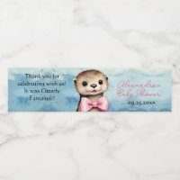 Baby Otter Girl Baby Shower