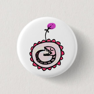 baby ouroboros 1 inch round button