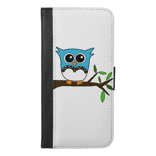 Baby owl iPhone 6/6s plus wallet case