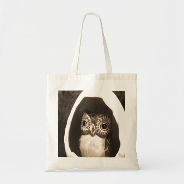 Baby Owl Tote Bag (Front)