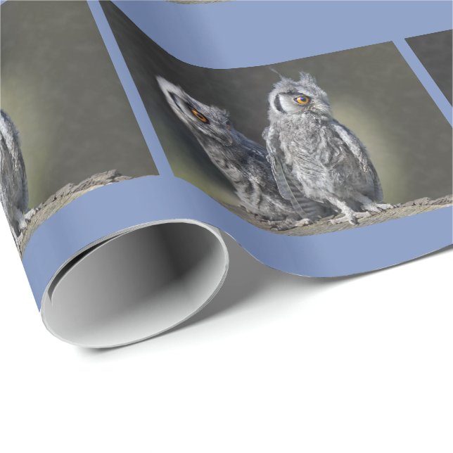 Baby Owls Wrapping Paper (Roll Corner)