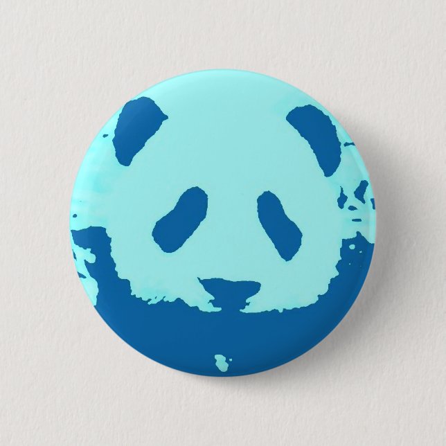 Baby Panda 2 Inch Round Button (Front)