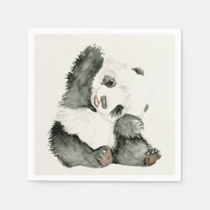 Baby Panda   Cute & Furry Napkin
