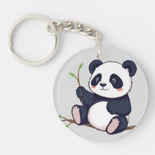 Baby Panda Keychain
