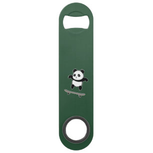 Baby Panda Skateboard Bar Key
