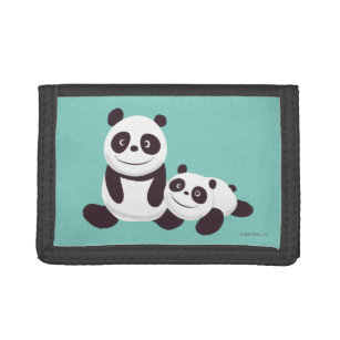 Baby Pandas Tri-fold Wallet