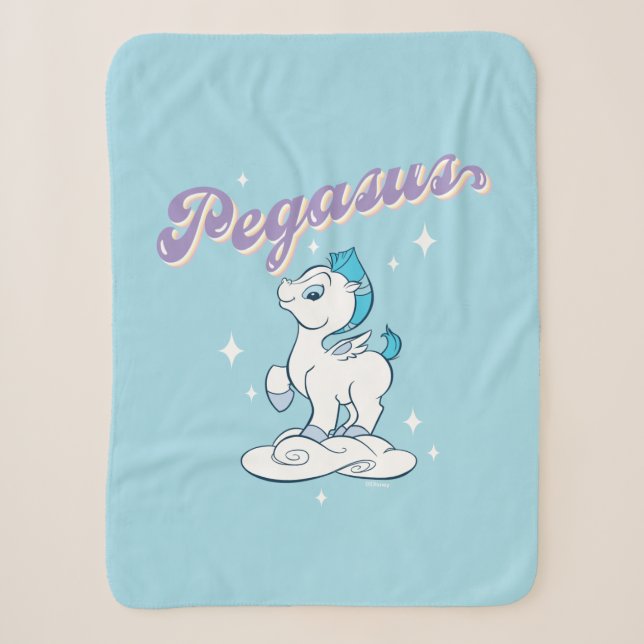 Baby Pegasus Sherpa Blanket (Front)