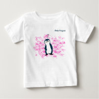 Baby Penguin Confused | Baby T-Shirt