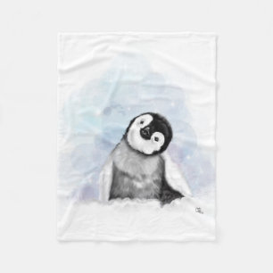 Baby Penguin Fleece Blanket