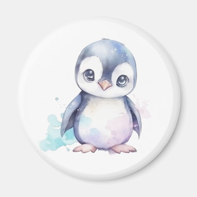 Baby Penguin Magnet (Front)