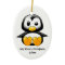 Baby penguin ornament