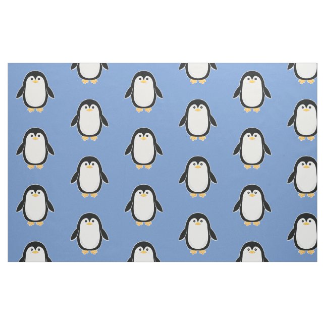 Baby Penguin Pattern Fabric (Fat Quarter)